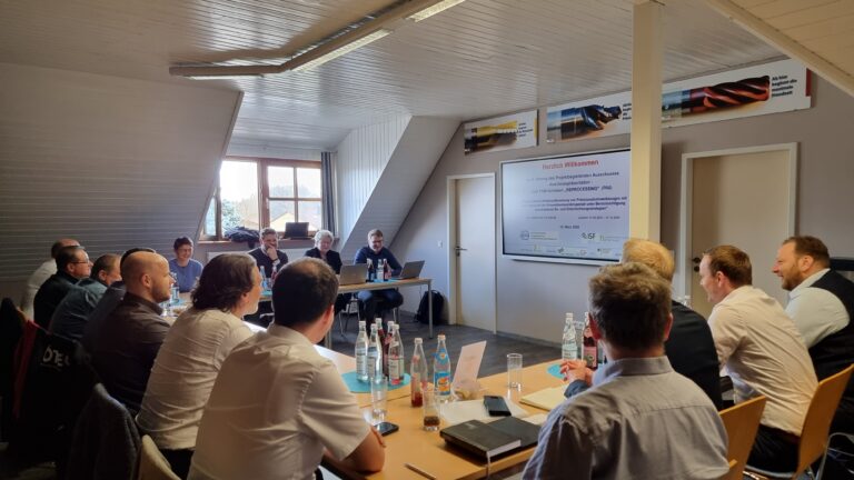 Besuch der Teilnehmer des Forschungskuratorium Maschinenbau e.V. (FKM)