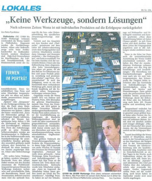 Donaukurier PK Nr. 256 vom 07.11.14